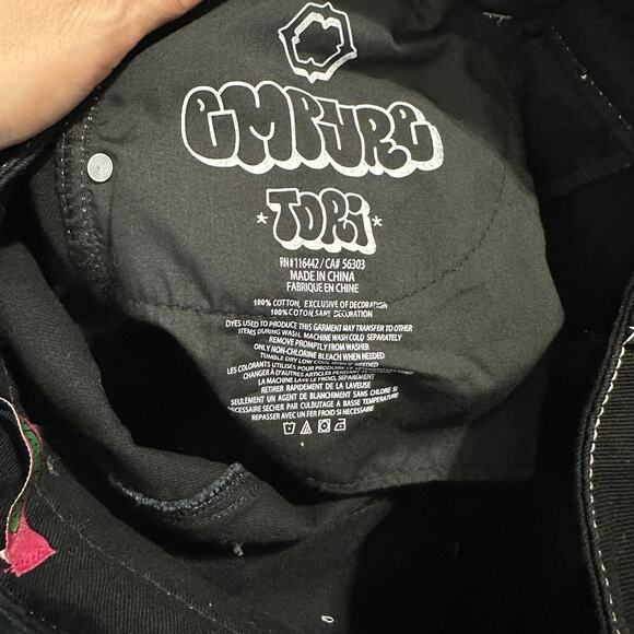 5/9 Empyre Tori Black Carpenter Skate Pants - Picture 10 of 12